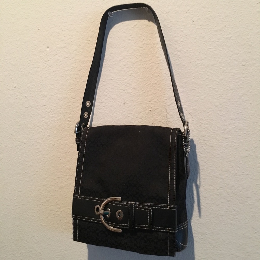 Coach black purse